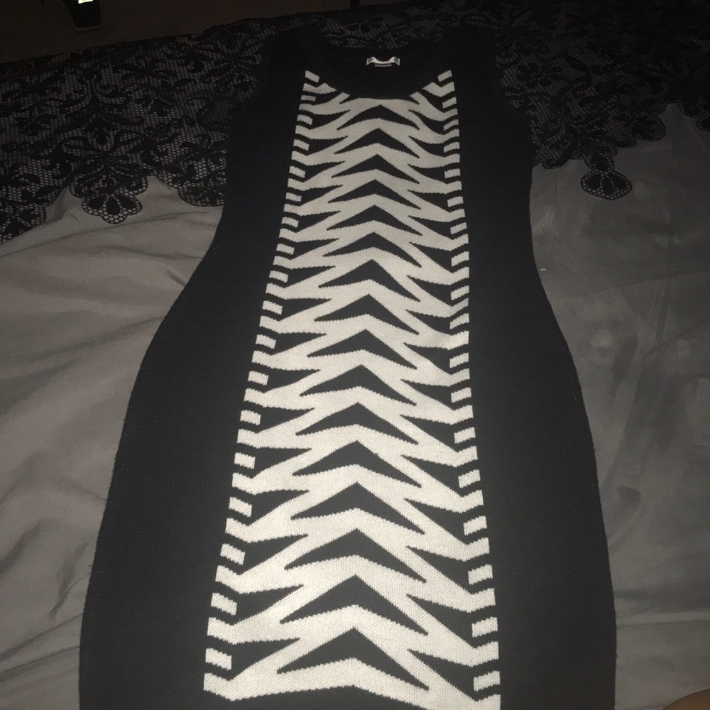 Black & white dress